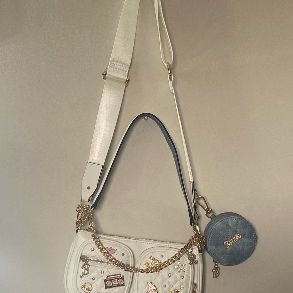 Aldo White Quilted Crossbody Bag - Picture 7 of 7